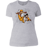 T-Shirts Heather Grey / X-Small Logan and Victor Women's Premium T-Shirt