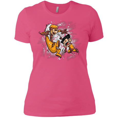 T-Shirts Hot Pink / X-Small Logan and Victor Women's Premium T-Shirt