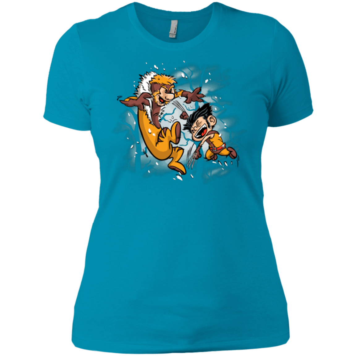 T-Shirts Turquoise / X-Small Logan and Victor Women's Premium T-Shirt