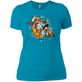 T-Shirts Turquoise / X-Small Logan and Victor Women's Premium T-Shirt
