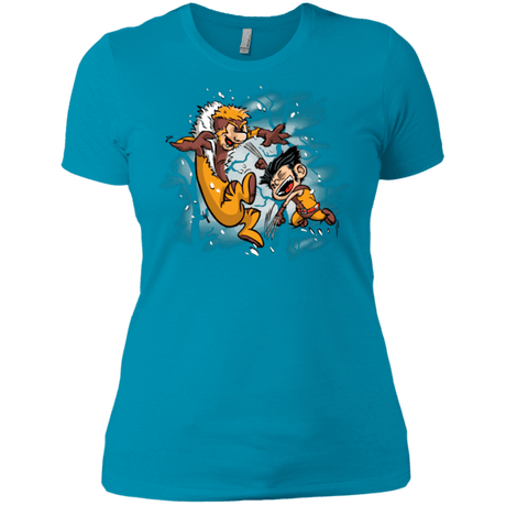 T-Shirts Turquoise / X-Small Logan and Victor Women's Premium T-Shirt