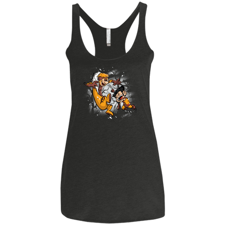 T-Shirts Vintage Black / X-Small Logan and Victor Women's Triblend Racerback Tank