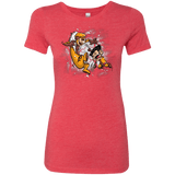 T-Shirts Vintage Red / Small Logan and Victor Women's Triblend T-Shirt