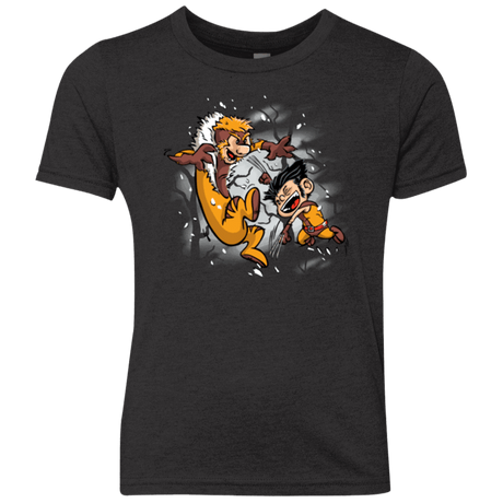 T-Shirts Vintage Black / YXS Logan and Victor Youth Triblend T-Shirt