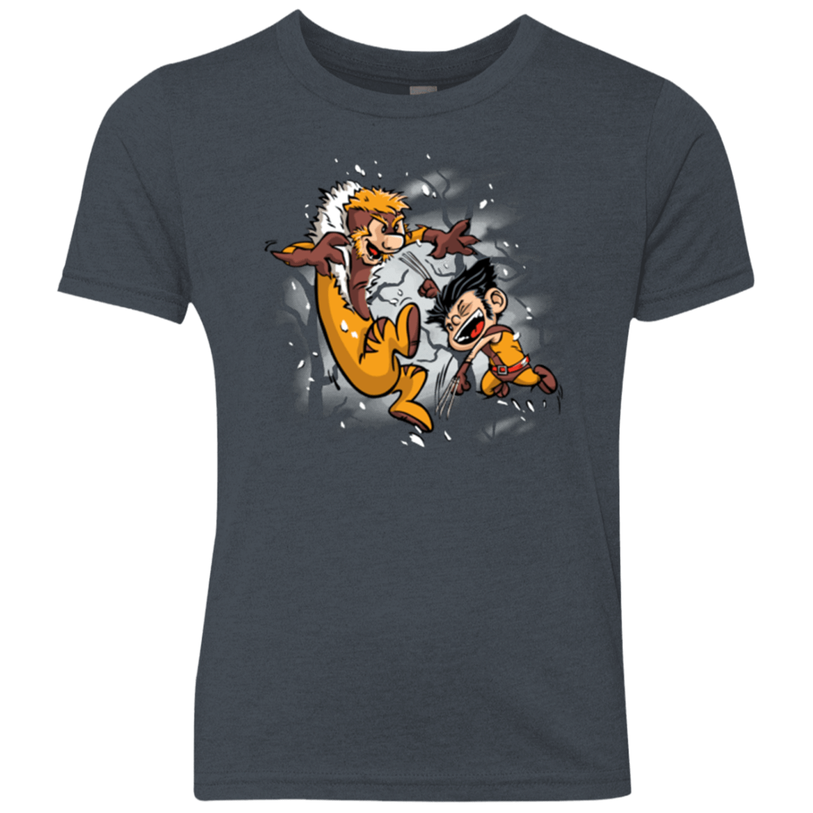 T-Shirts Vintage Navy / YXS Logan and Victor Youth Triblend T-Shirt