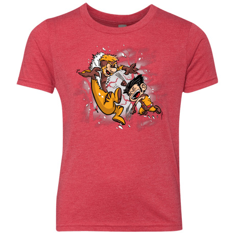 T-Shirts Vintage Red / YXS Logan and Victor Youth Triblend T-Shirt