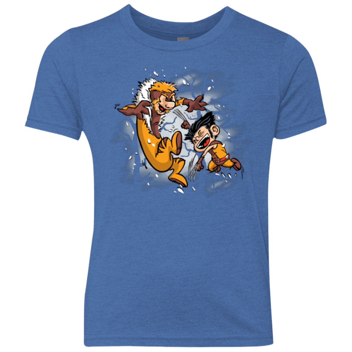 T-Shirts Vintage Royal / YXS Logan and Victor Youth Triblend T-Shirt