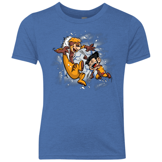 T-Shirts Vintage Royal / YXS Logan and Victor Youth Triblend T-Shirt