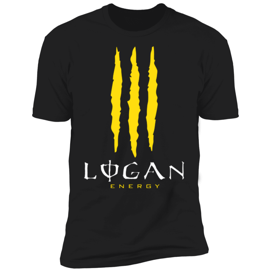 T-Shirts Black / X-Small Logan Energy Men's Premium T-Shirt