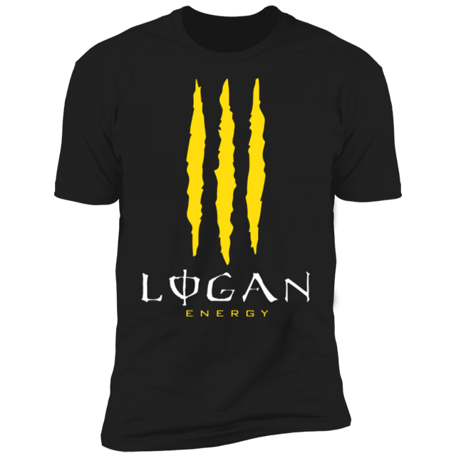 T-Shirts Black / X-Small Logan Energy Men's Premium T-Shirt