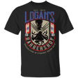T-Shirts Black / S Logans Barbershop T-Shirt