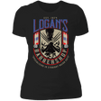 T-Shirts Black / X-Small Logans Barbershop Women's Premium T-Shirt
