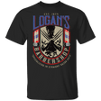 T-Shirts Black / YXS Logans Barbershop Youth T-Shirt