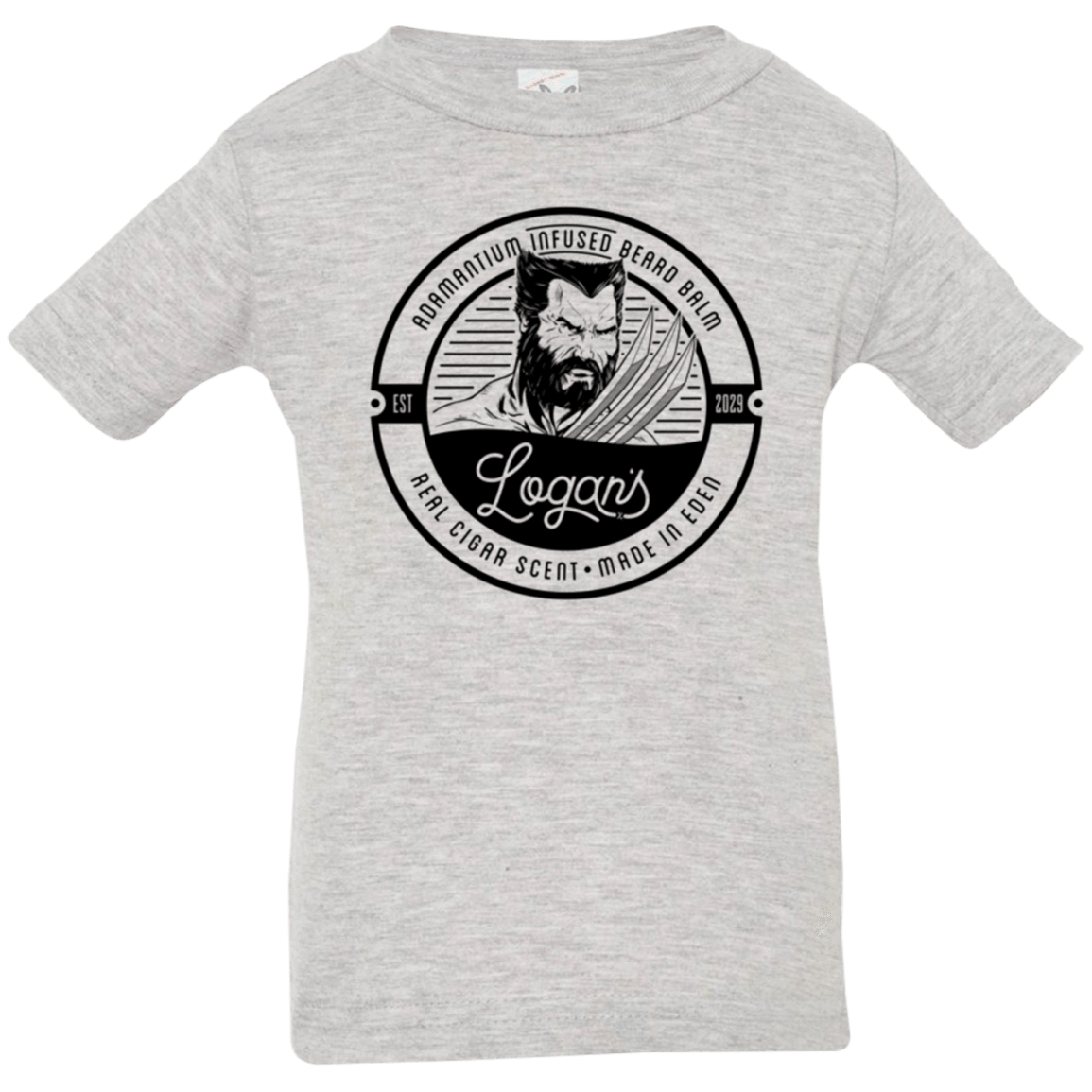 T-Shirts Heather / 6 Months Logans Beard Balm Infant Premium T-Shirt
