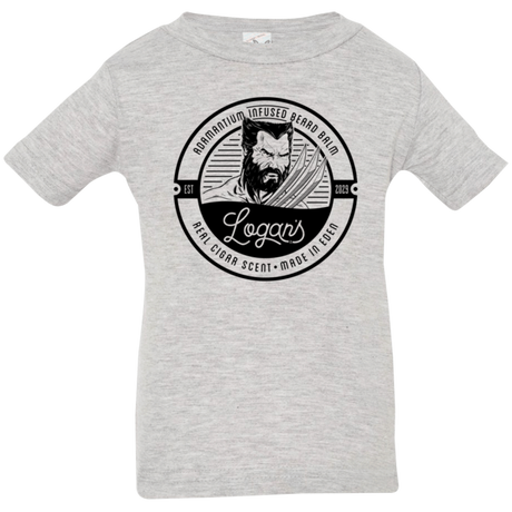 T-Shirts Heather / 6 Months Logans Beard Balm Infant Premium T-Shirt