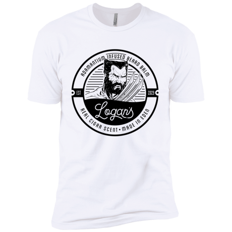 T-Shirts White / X-Small Logans Beard Balm Men's Premium T-Shirt