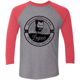T-Shirts Premium Heather/ Vintage Red / X-Small Logans Beard Balm Men's Triblend 3/4 Sleeve