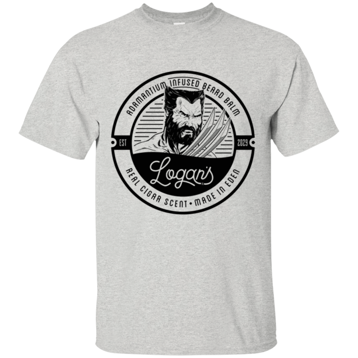 T-Shirts Ash / Small Logans Beard Balm T-Shirt
