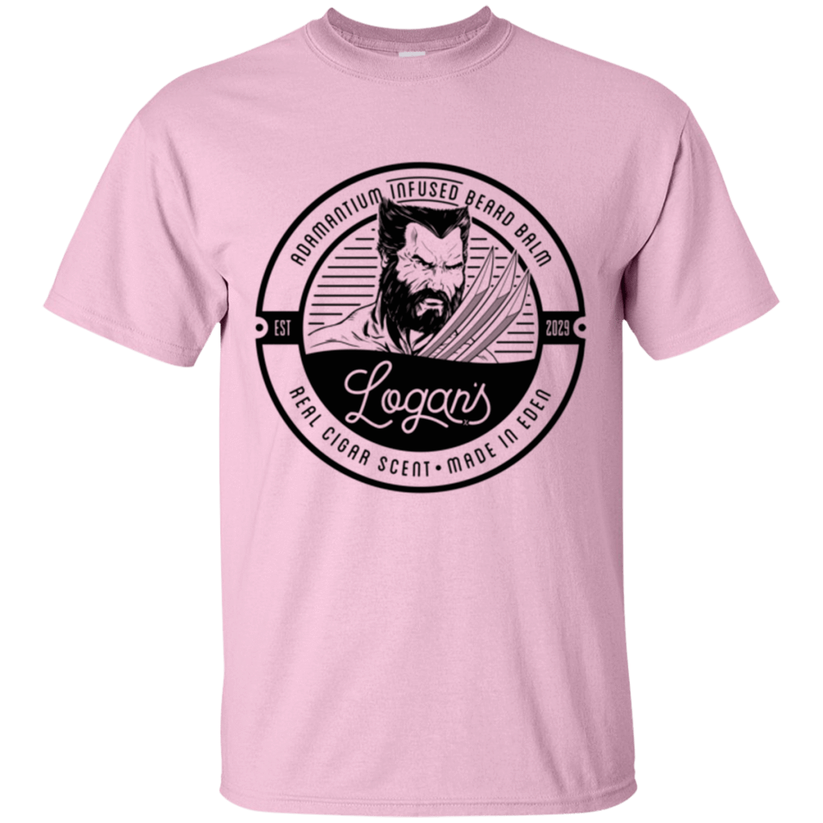 T-Shirts Light Pink / Small Logans Beard Balm T-Shirt