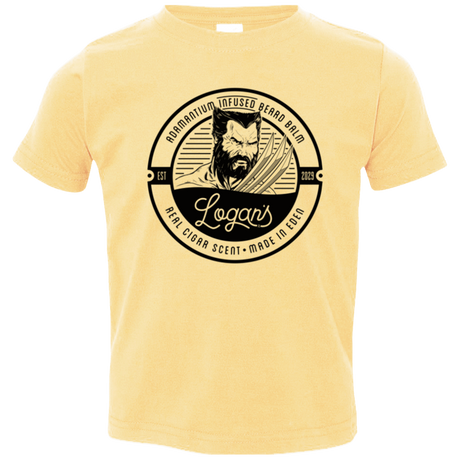 T-Shirts Butter / 2T Logans Beard Balm Toddler Premium T-Shirt