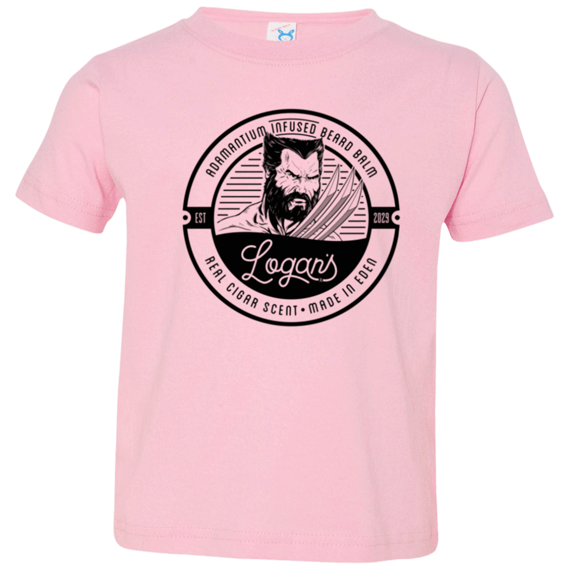 T-Shirts Pink / 2T Logans Beard Balm Toddler Premium T-Shirt