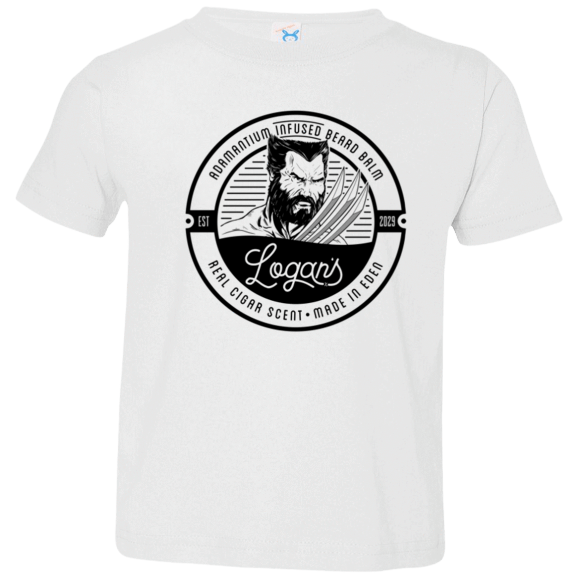 T-Shirts White / 2T Logans Beard Balm Toddler Premium T-Shirt