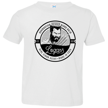 T-Shirts White / 2T Logans Beard Balm Toddler Premium T-Shirt