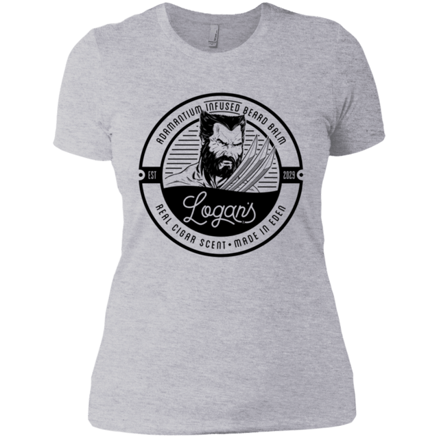 T-Shirts Heather Grey / X-Small Logans Beard Balm Women's Premium T-Shirt