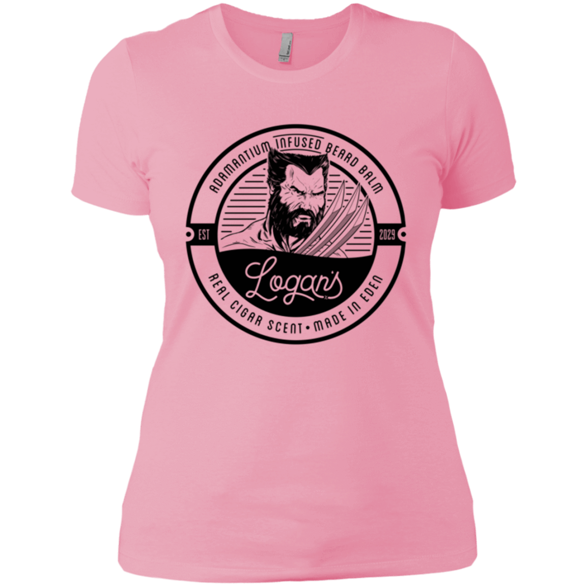 T-Shirts Light Pink / X-Small Logans Beard Balm Women's Premium T-Shirt