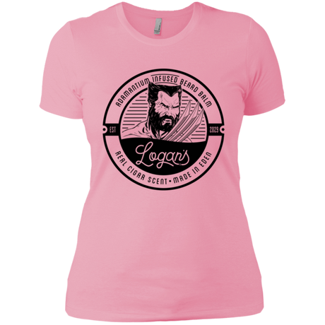 T-Shirts Light Pink / X-Small Logans Beard Balm Women's Premium T-Shirt