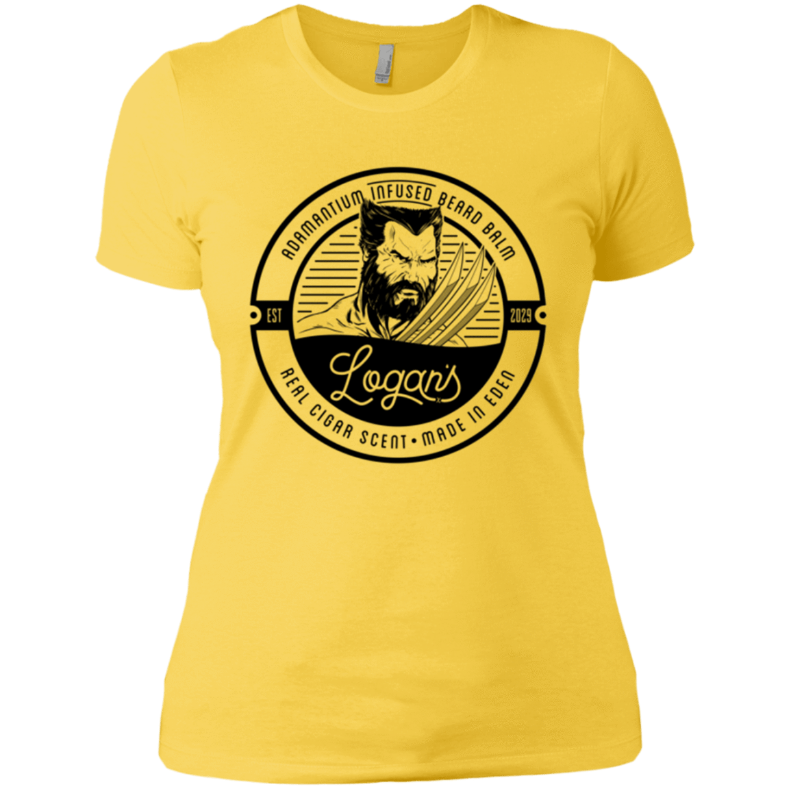 T-Shirts Vibrant Yellow / X-Small Logans Beard Balm Women's Premium T-Shirt
