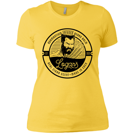 T-Shirts Vibrant Yellow / X-Small Logans Beard Balm Women's Premium T-Shirt
