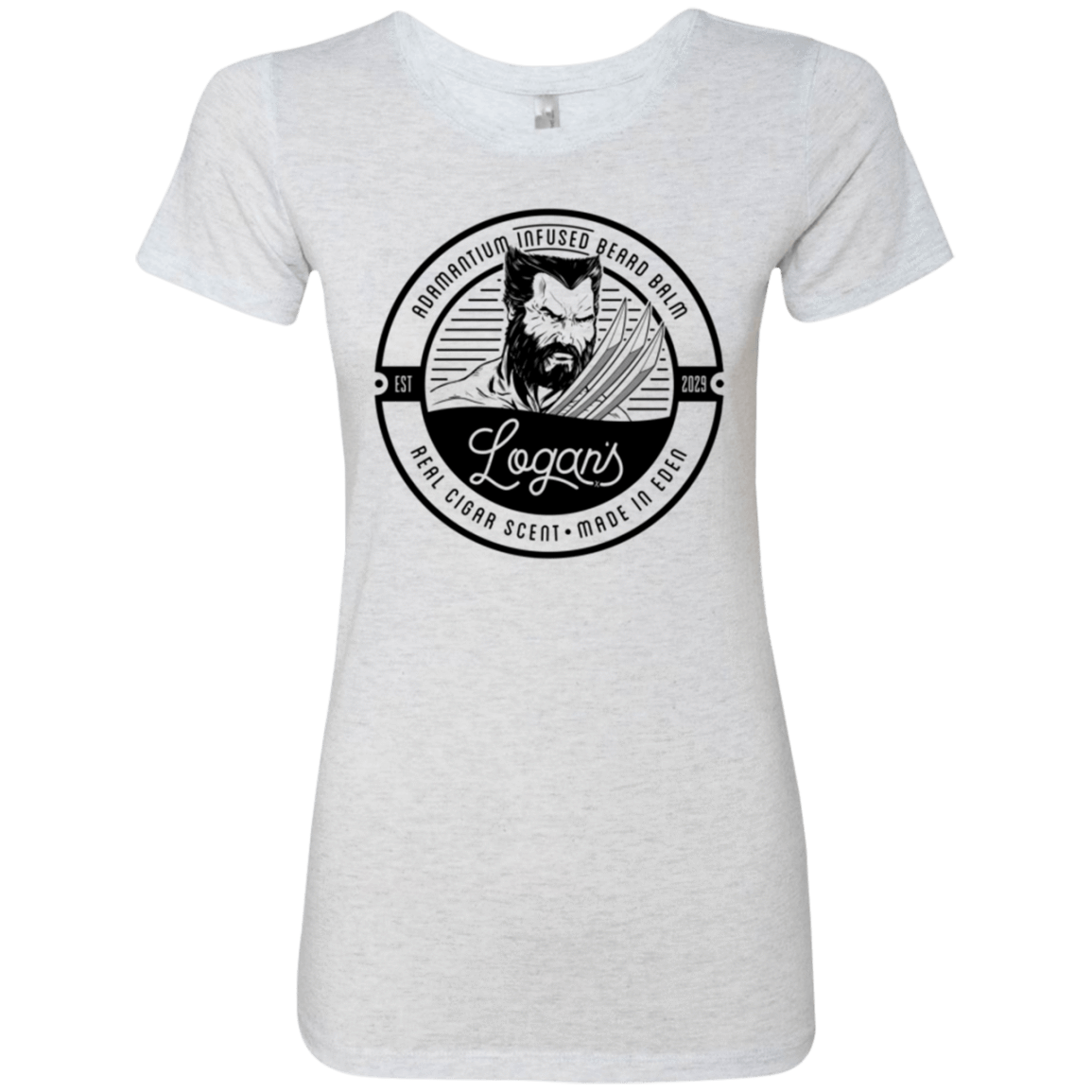 T-Shirts Heather White / Small Logans Beard Balm Women's Triblend T-Shirt