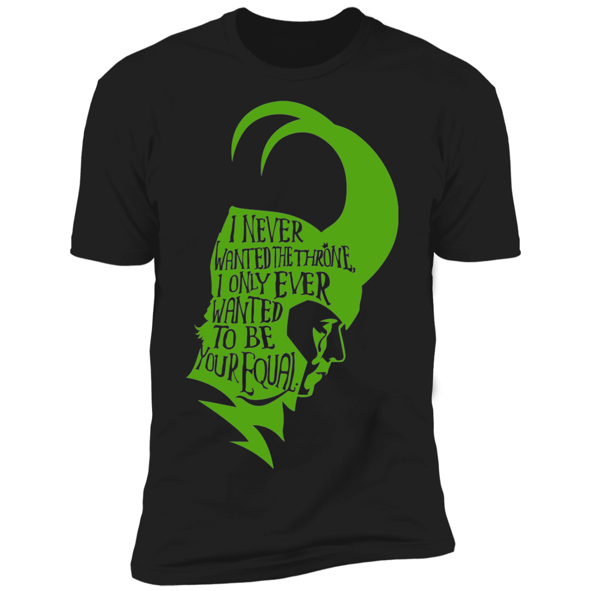 T-Shirts Black / X-Small Loki Equal Men's Premium T-Shirt