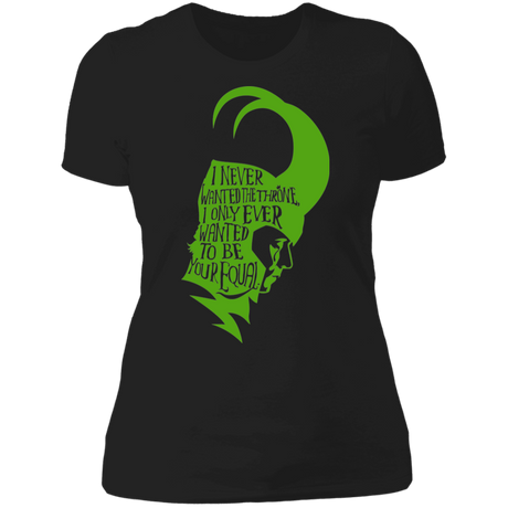 T-Shirts Black / X-Small Loki Equal Women's Premium T-Shirt