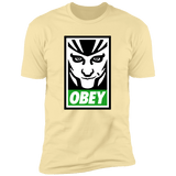 T-Shirts Banana Cream / S Loki Obey Men's Premium T-Shirt