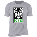 T-Shirts Heather Grey / S Loki Obey Men's Premium T-Shirt