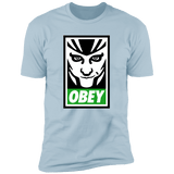 T-Shirts Light Blue / S Loki Obey Men's Premium T-Shirt