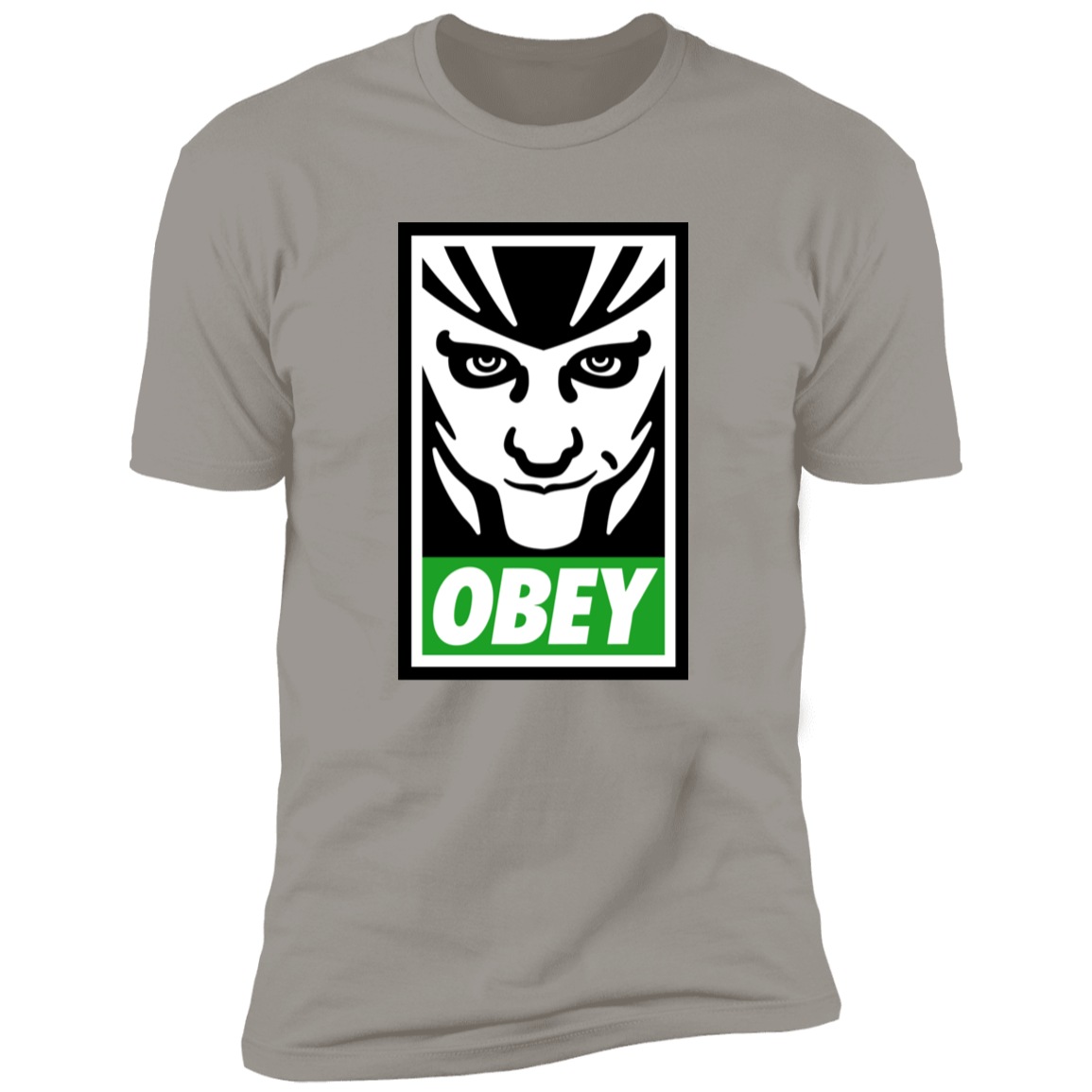 T-Shirts Light Grey / S Loki Obey Men's Premium T-Shirt