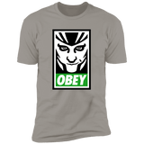 T-Shirts Light Grey / S Loki Obey Men's Premium T-Shirt