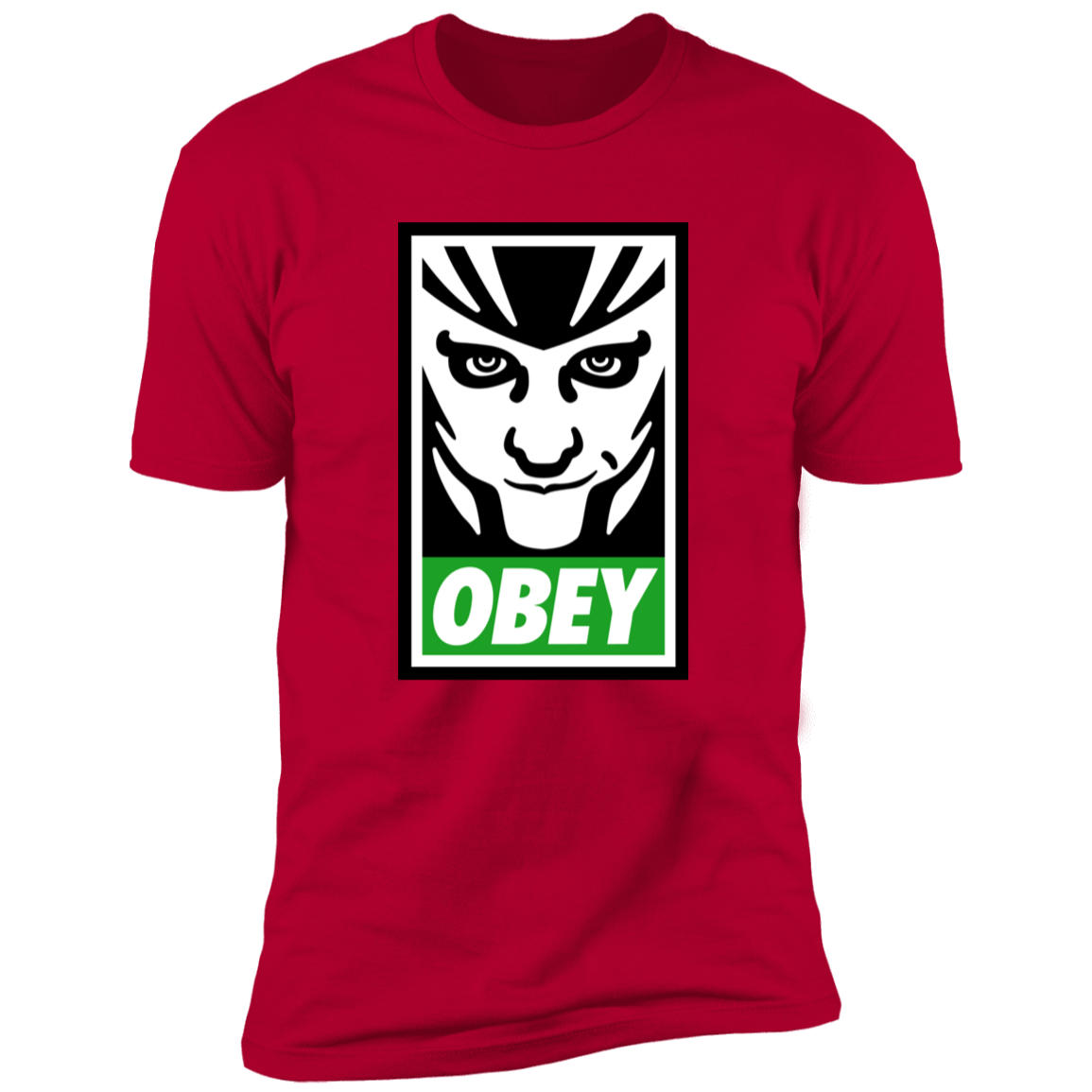 T-Shirts Red / S Loki Obey Men's Premium T-Shirt