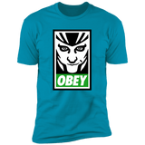 T-Shirts Turquoise / S Loki Obey Men's Premium T-Shirt