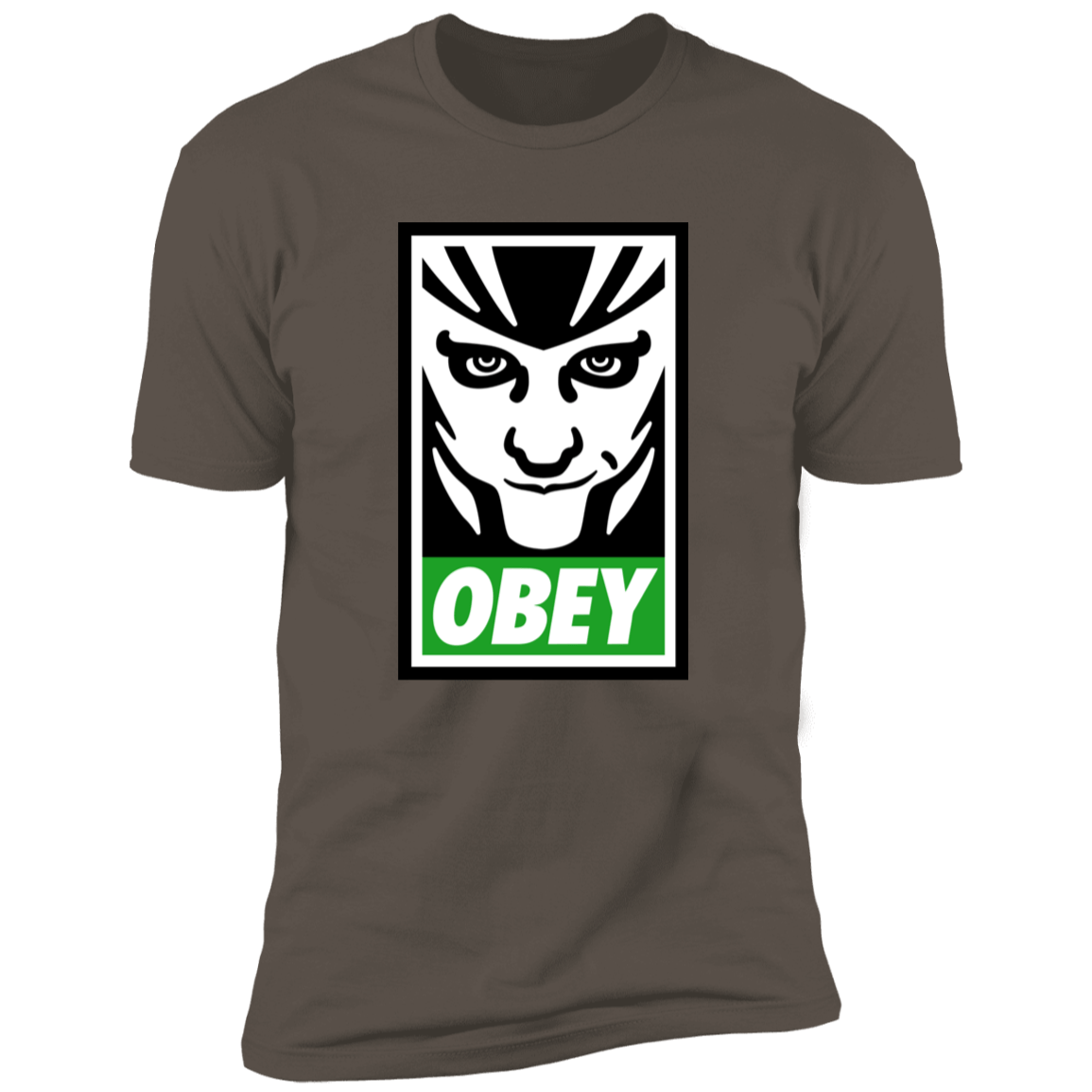 T-Shirts Warm Grey / S Loki Obey Men's Premium T-Shirt