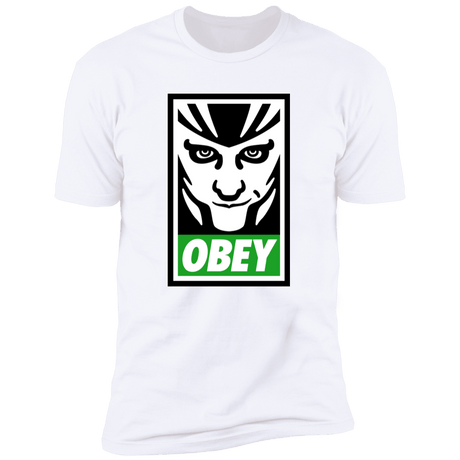 T-Shirts White / S Loki Obey Men's Premium T-Shirt