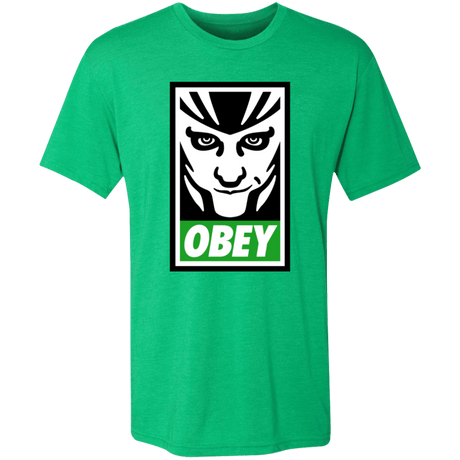 T-Shirts Envy / S Loki Obey Men's Triblend T-Shirt