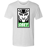 T-Shirts Heather White / S Loki Obey Men's Triblend T-Shirt