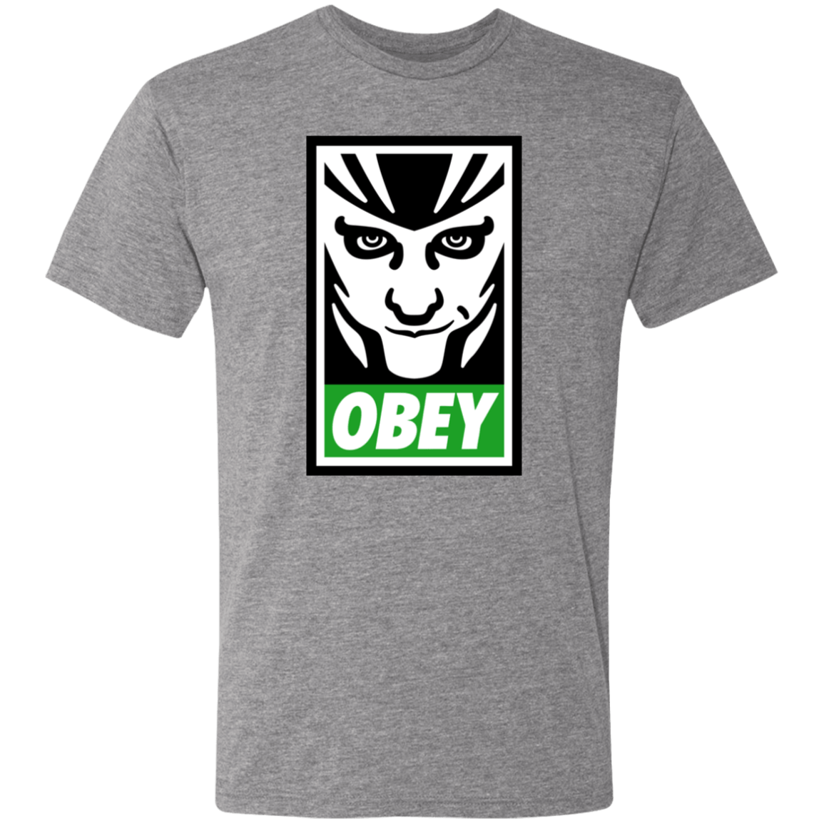 T-Shirts Premium Heather / S Loki Obey Men's Triblend T-Shirt