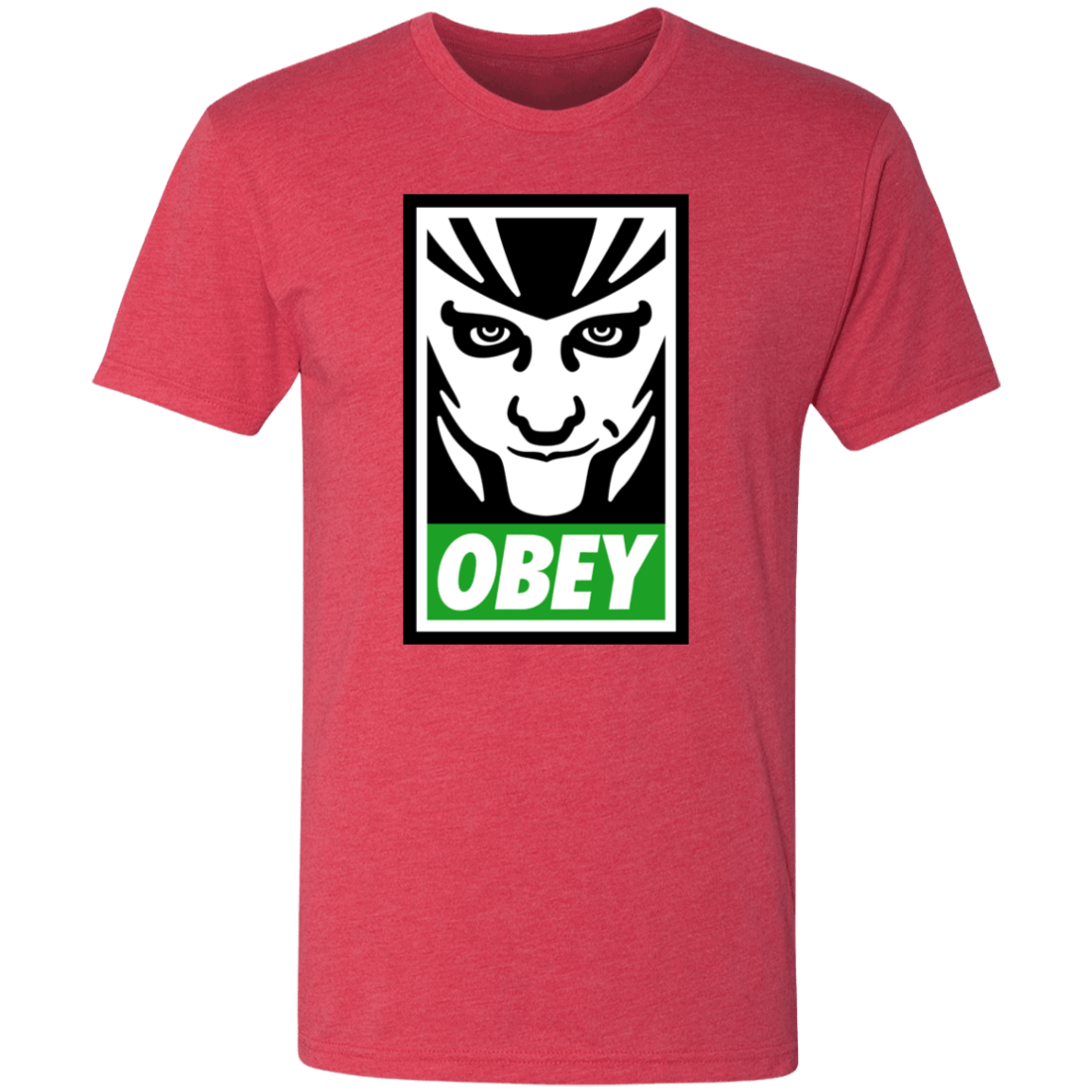 T-Shirts Vintage Red / S Loki Obey Men's Triblend T-Shirt