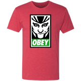T-Shirts Vintage Red / S Loki Obey Men's Triblend T-Shirt