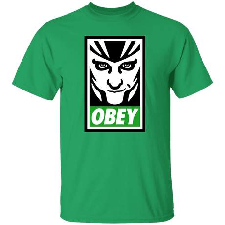 T-Shirts Irish Green / S Loki Obey T-Shirt